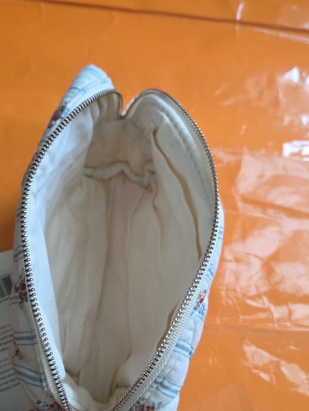 Nwt! Sezane Floral Beauty Pouch - Picture 4 of 6